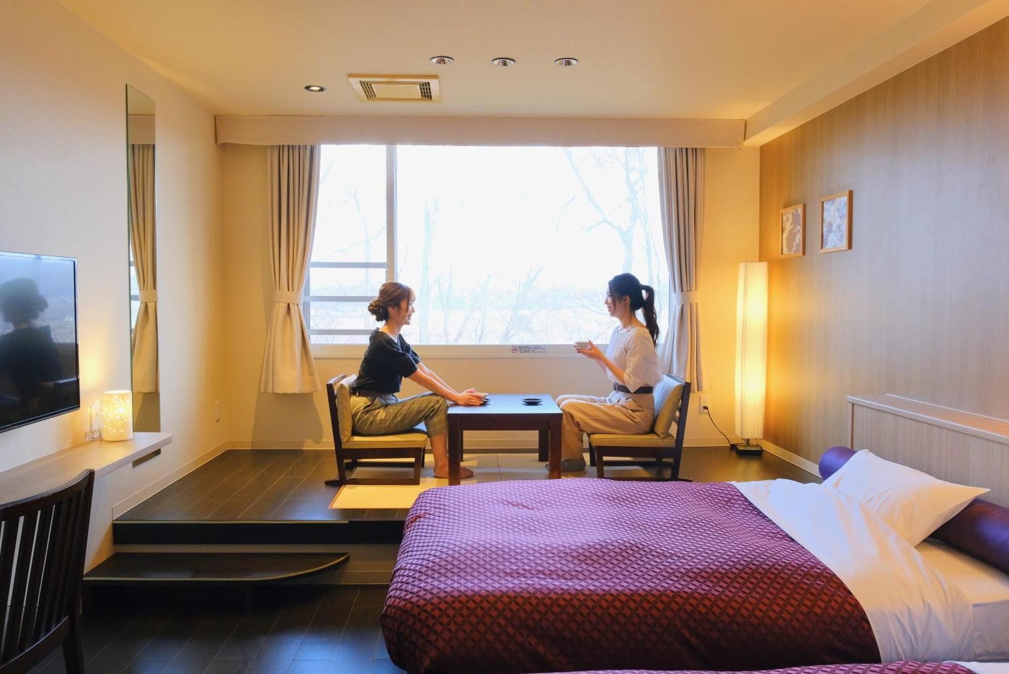Morinoyu Hotel Hanakagura Asahikawa Luaran gambar